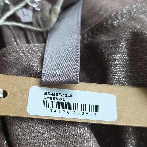 SKIMS Shimmer Catsuit Jumpsuit Umber Womens XL NWT - Picture 6 of 14